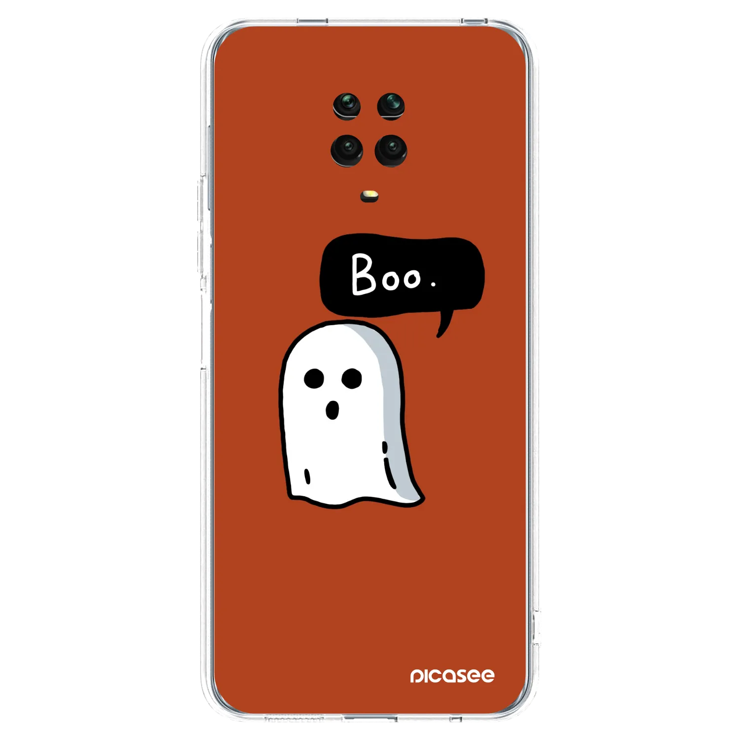 Picasee διαφανής θήκη σιλικόνης Xiaomi Redmi Note 9 Pro - Boo