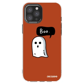 Picasee διαφανής θήκη σιλικόνης Apple iPhone 12 Pro Max - Boo