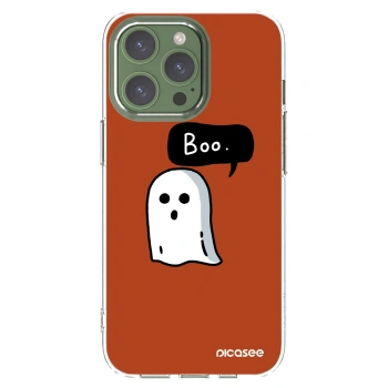 Picasee διαφανής θήκη σιλικόνης Apple iPhone 13 Pro - Boo