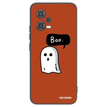 Picasee Μαύρη θήκη σιλικόνης για Xiaomi Poco X5 - Boo