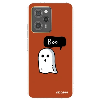 Picasee Μαύρη θήκη σιλικόνης για Xiaomi Poco X5 Pro - Boo