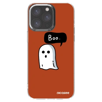 Picasee διαφανής θήκη σιλικόνης Apple iPhone 15 Pro Max - Boo