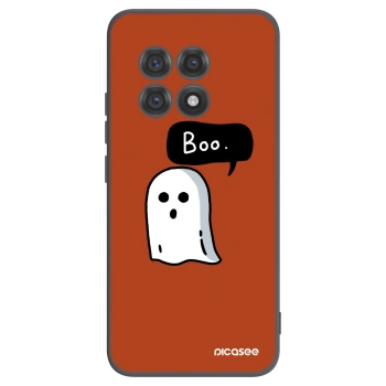 Picasee Μαύρη θήκη σιλικόνης για OnePlus 13R 5G - Boo