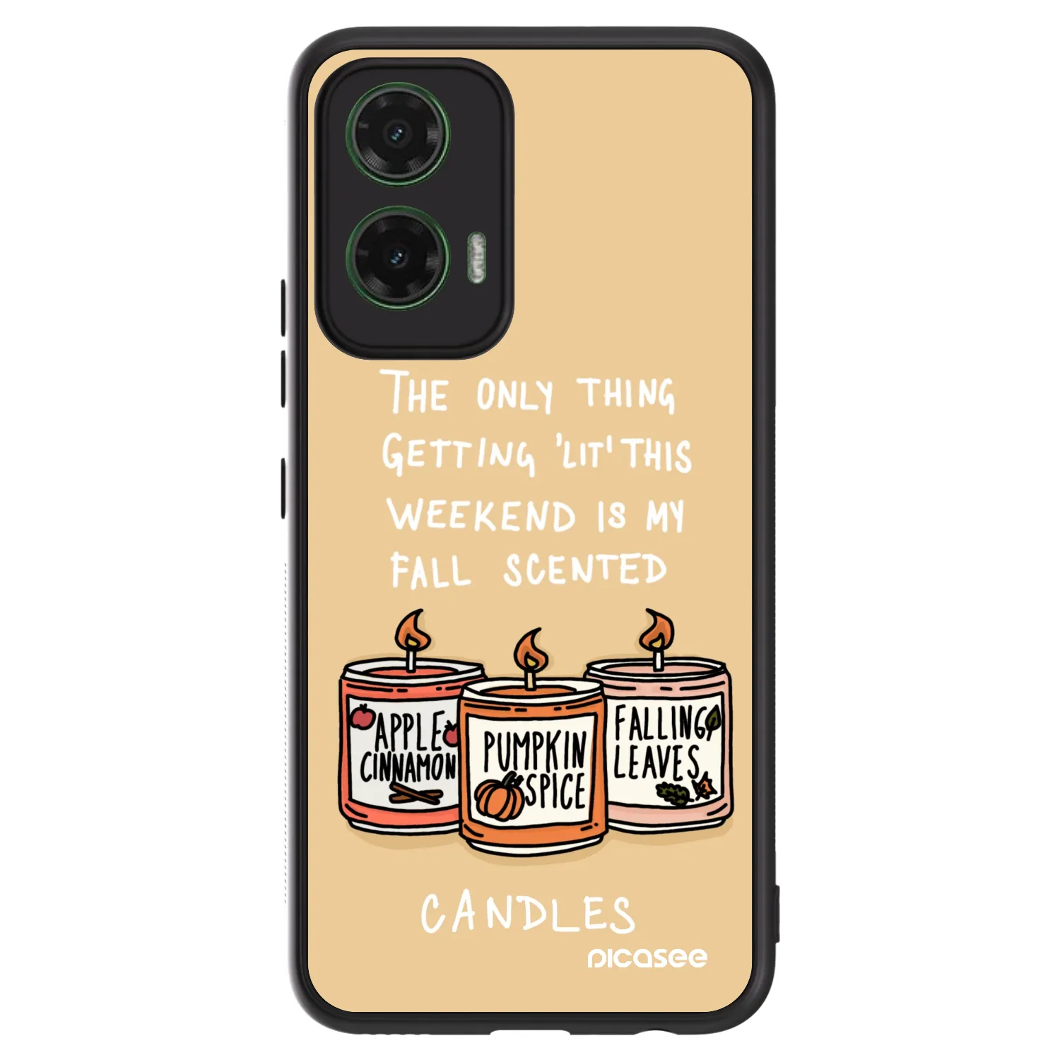 Picasee ULTIMATE CASE για Motorola Moto G35 5G - Candles