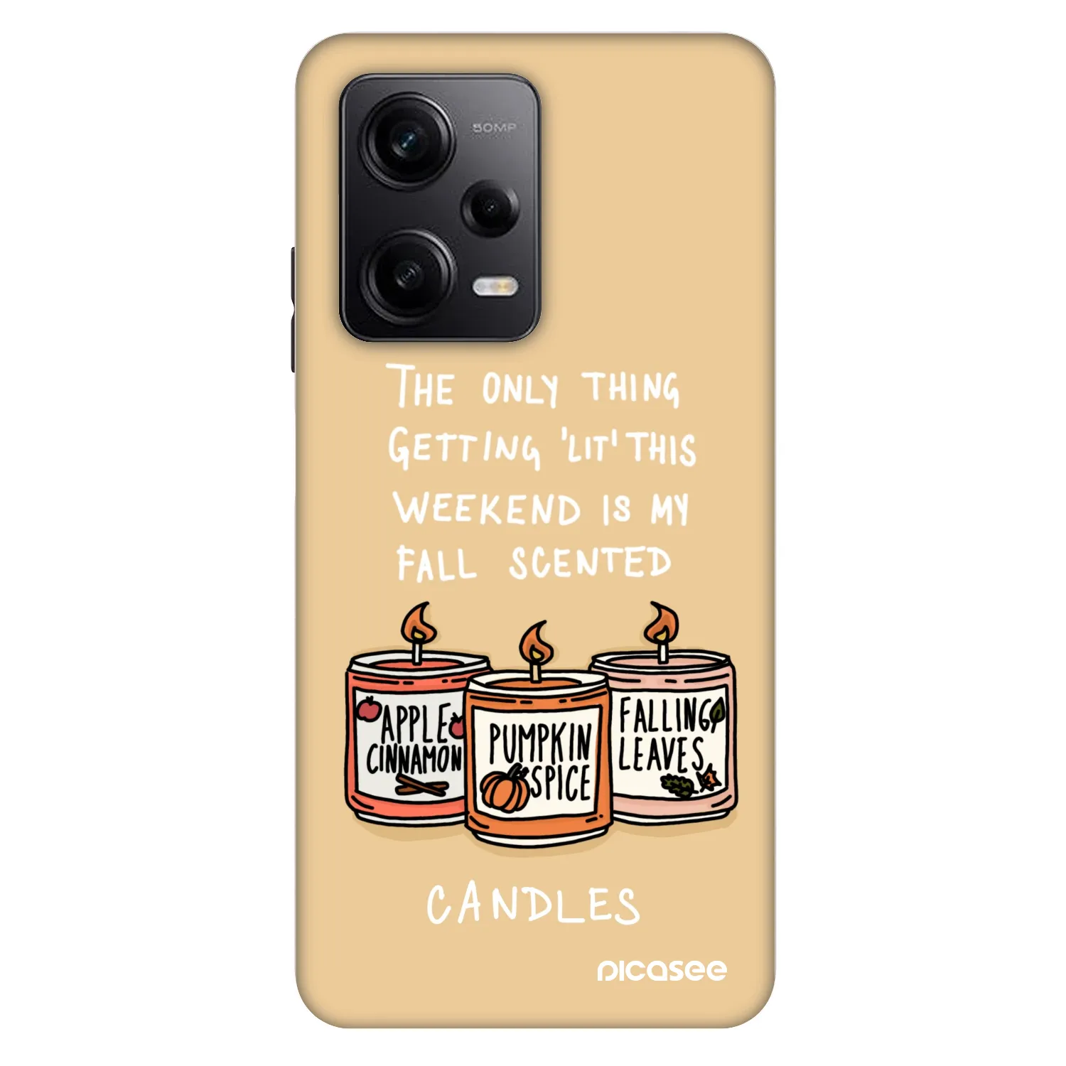 Picasee Fashion Case για Xiaomi Redmi Note 12 Pro+ 5G - Candles