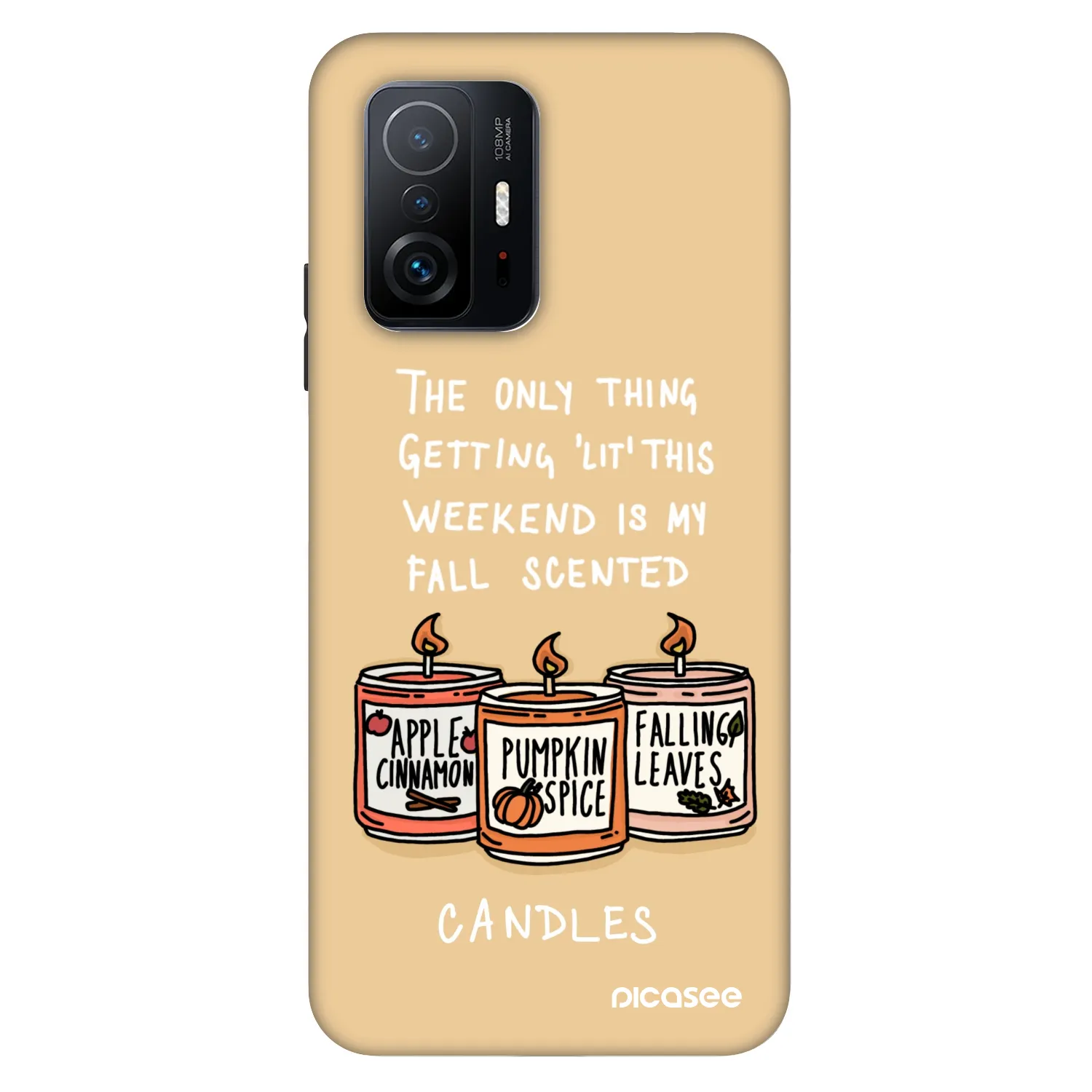 Picasee Fashion Case για Xiaomi 11T - Candles