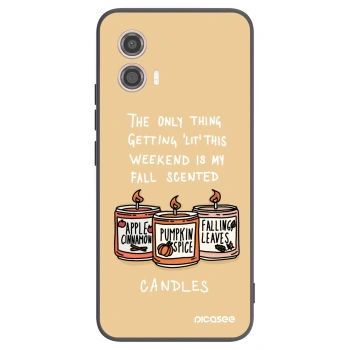 Θήκη για Motorola Moto G53 5G - Candles