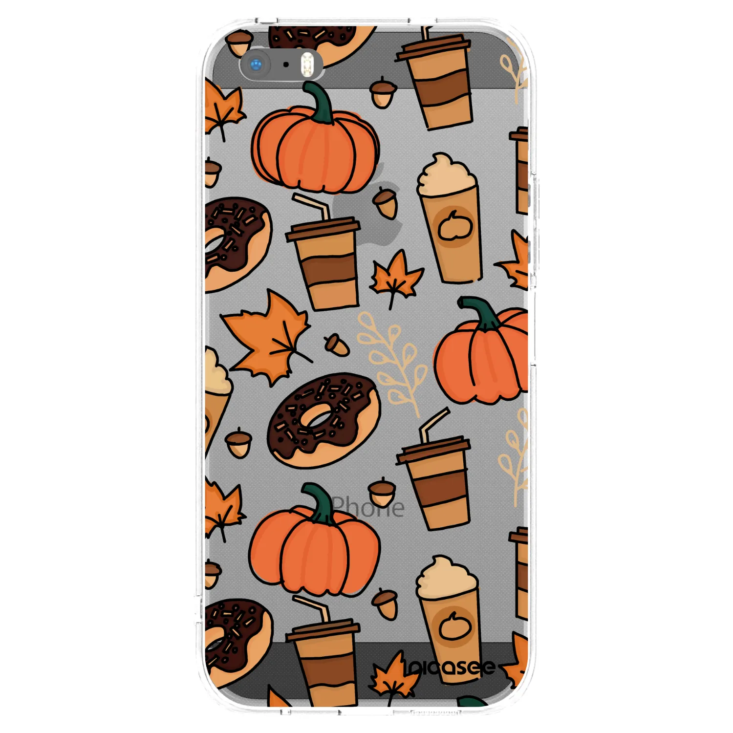 Picasee διαφανής θήκη σιλικόνης Apple iPhone 5/5S/SE - Fallovers