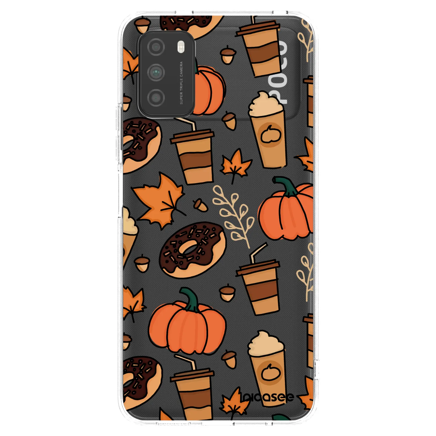 Picasee διαφανής θήκη σιλικόνης Xiaomi Poco M3 - Fallovers