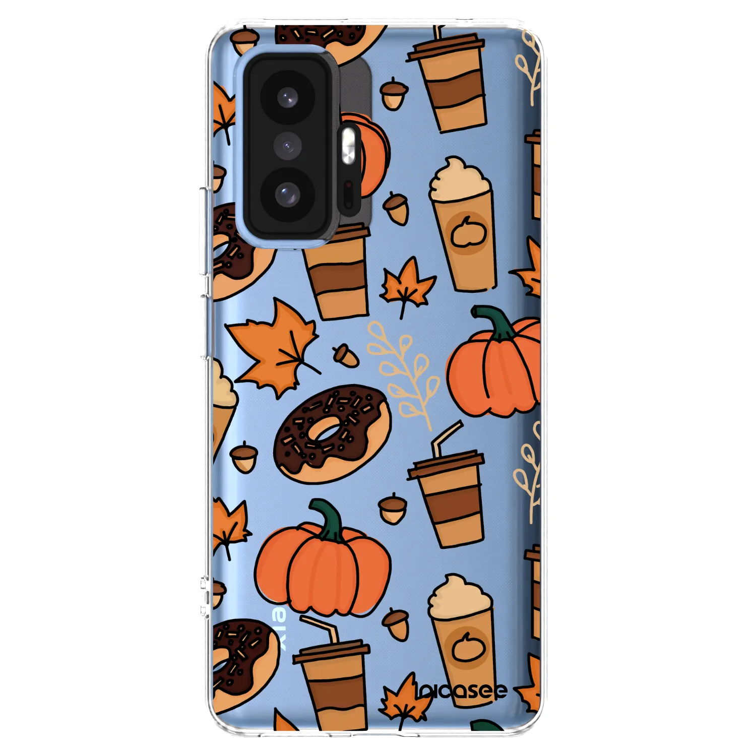 Picasee διαφανής θήκη σιλικόνης Xiaomi 11T - Fallovers