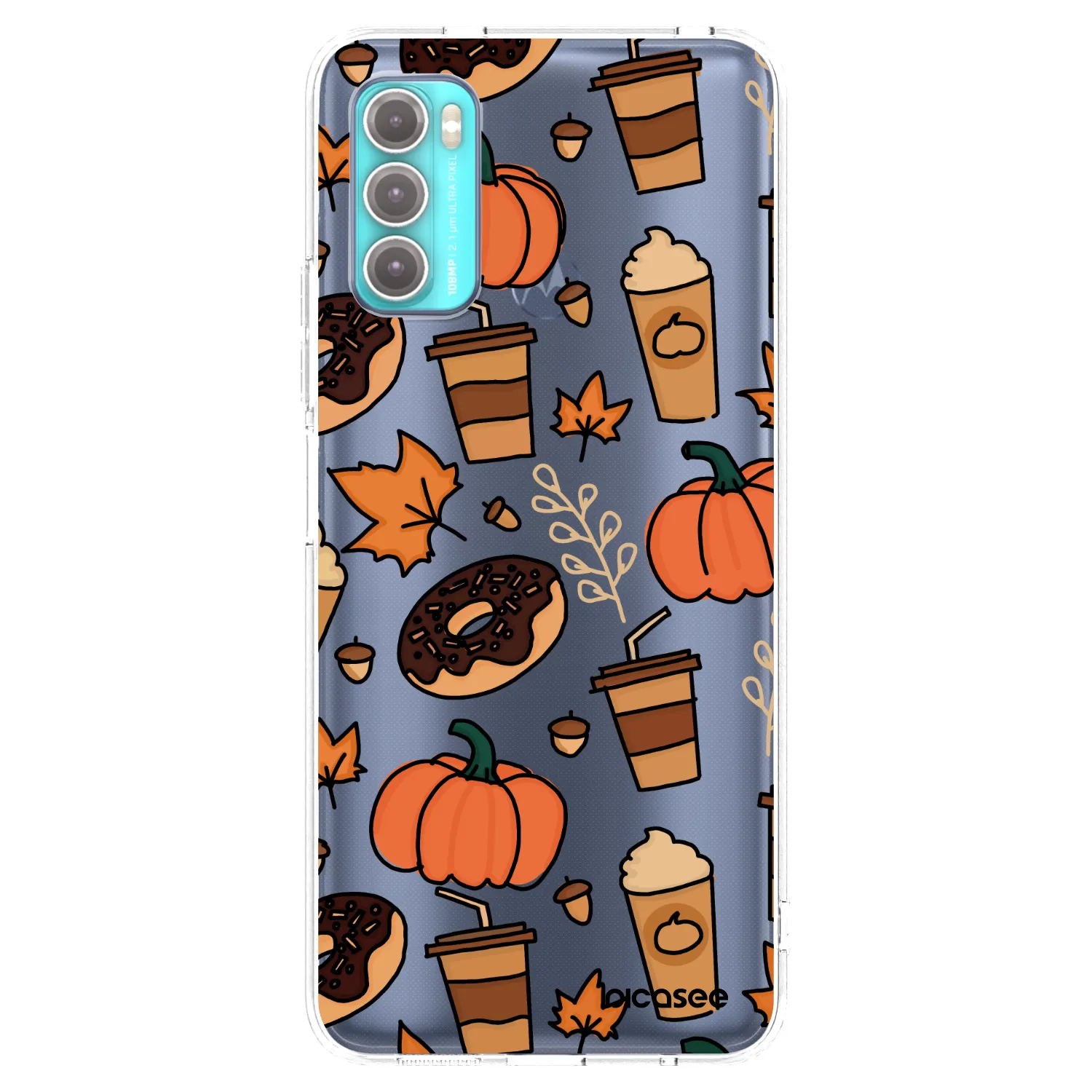 Picasee διαφανής θήκη σιλικόνης Motorola Moto G60 - Fallovers
