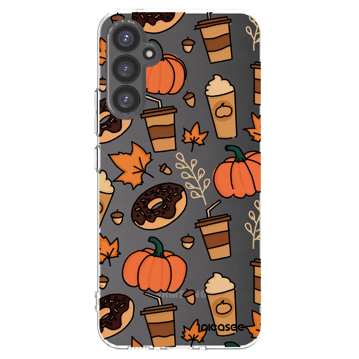 Picasee διαφανής θήκη σιλικόνης Samsung Galaxy A34 5G A346B - Fallovers