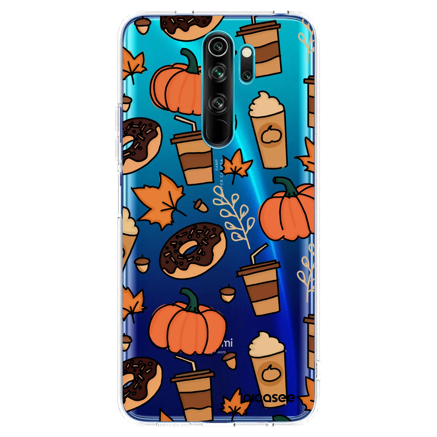 Picasee διαφανής θήκη σιλικόνης Xiaomi Redmi Note 8 Pro - Fallovers