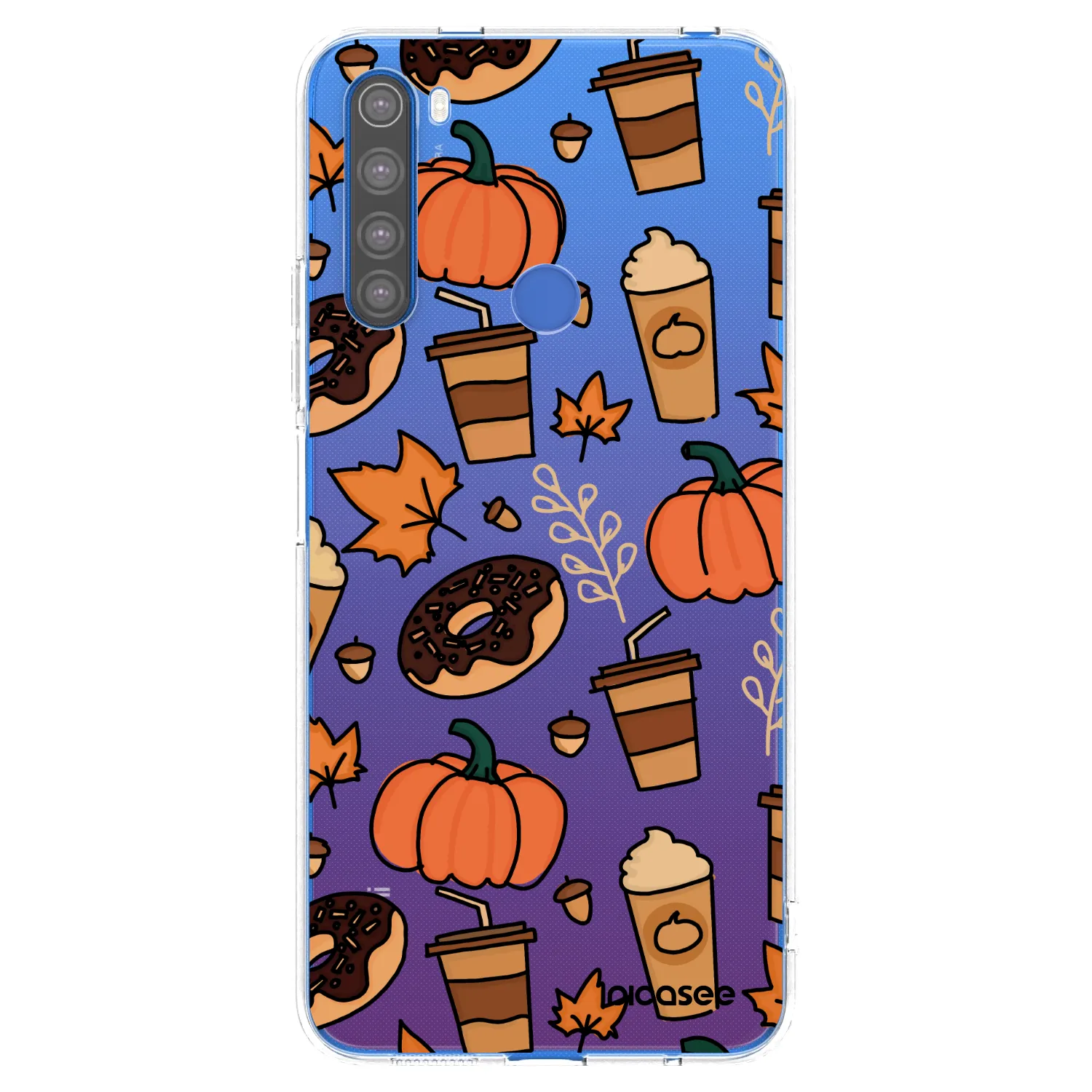 Picasee διαφανής θήκη σιλικόνης Xiaomi Redmi Note 8T - Fallovers