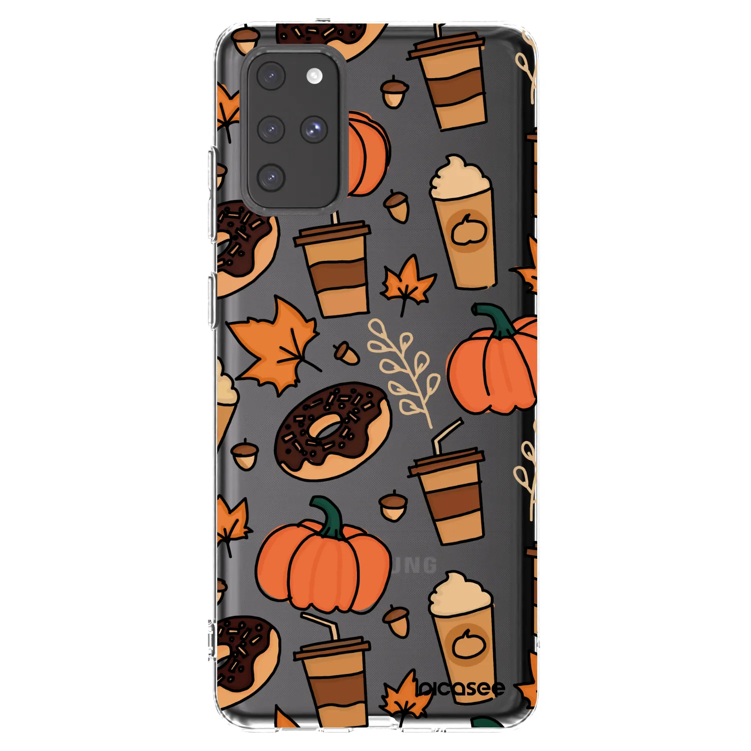 Picasee διαφανής θήκη σιλικόνης Samsung Galaxy S20+ G985F - Fallovers