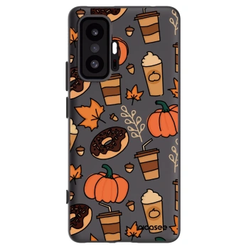 Picasee Μαύρη θήκη σιλικόνης για Xiaomi 11T - Fallovers