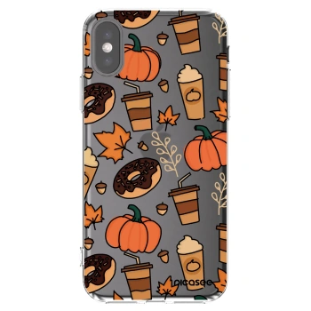 Picasee διαφανής θήκη σιλικόνης Apple iPhone X/XS - Fallovers
