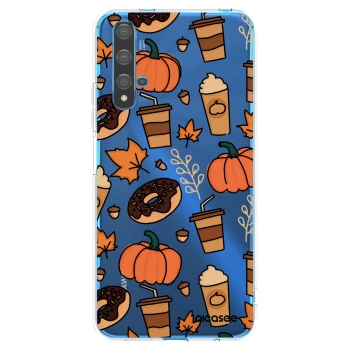 Picasee διαφανής θήκη σιλικόνης Huawei Nova 5T - Fallovers