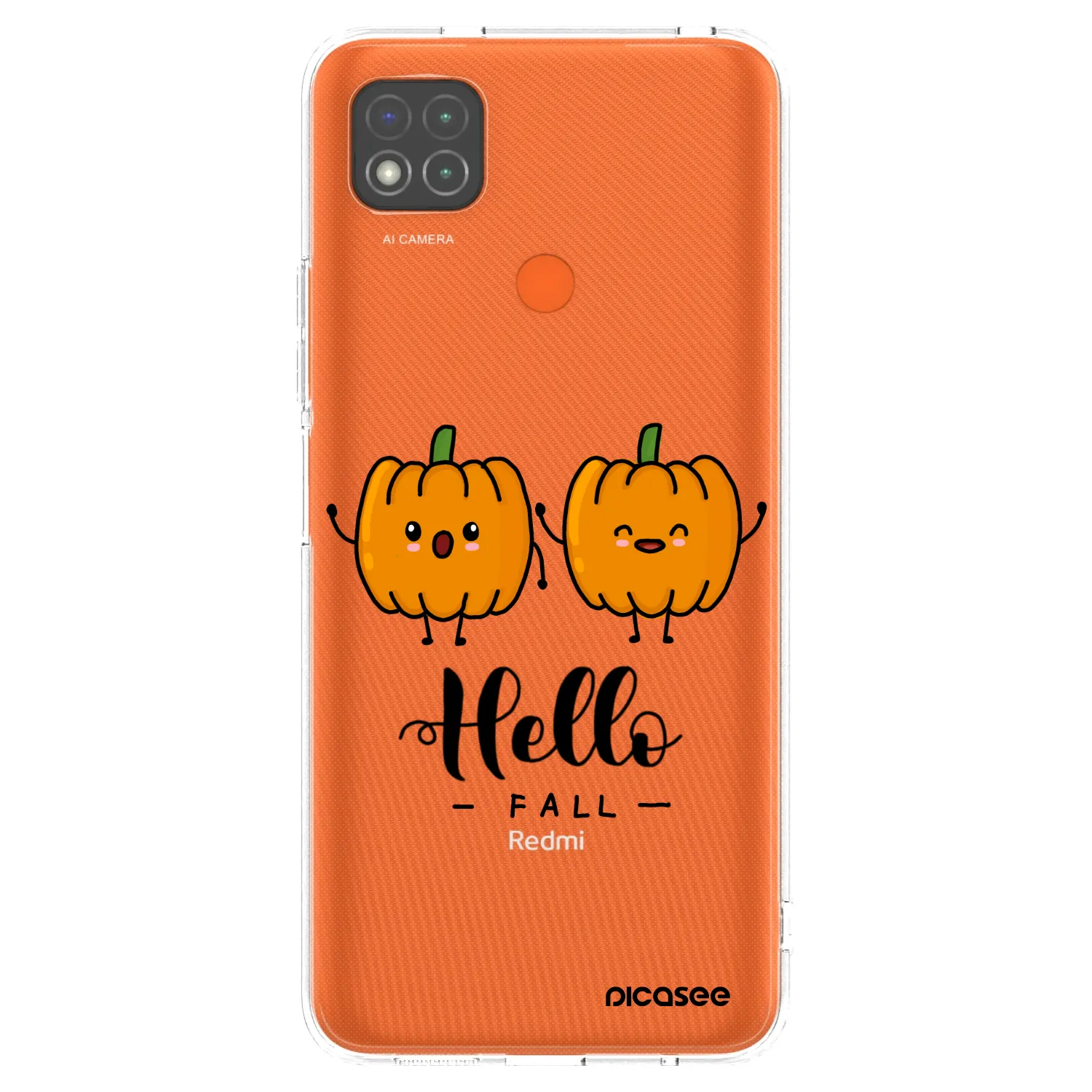 Picasee διαφανής θήκη σιλικόνης Xiaomi Redmi 9C - Hallo Fall