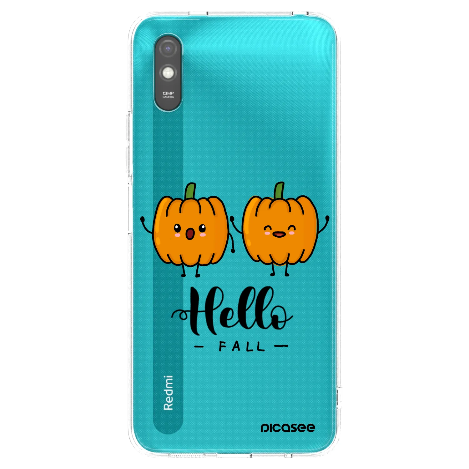 Picasee διαφανής θήκη σιλικόνης Xiaomi Redmi 9A - Hallo Fall