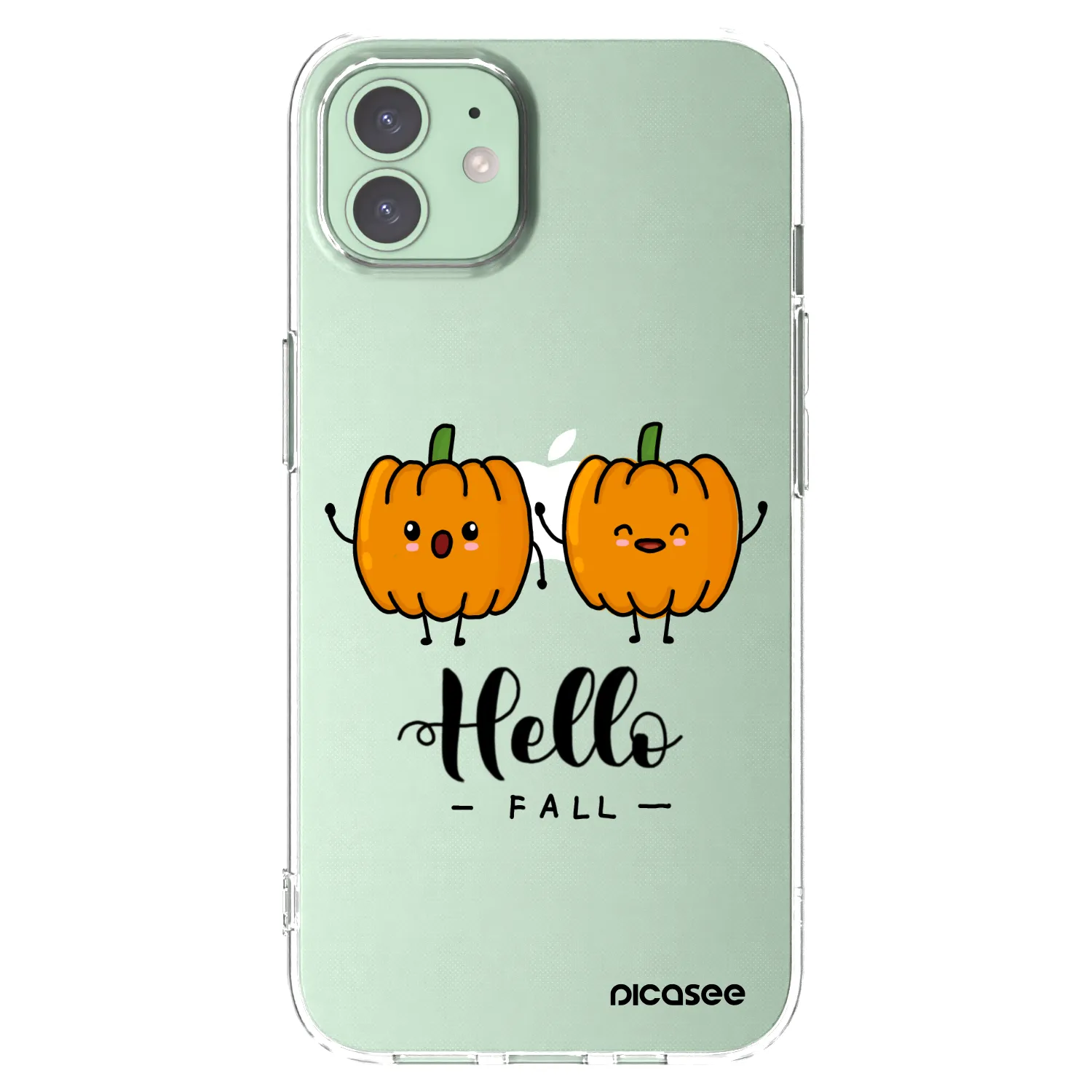Picasee διαφανής θήκη σιλικόνης Apple iPhone 12 - Hallo Fall