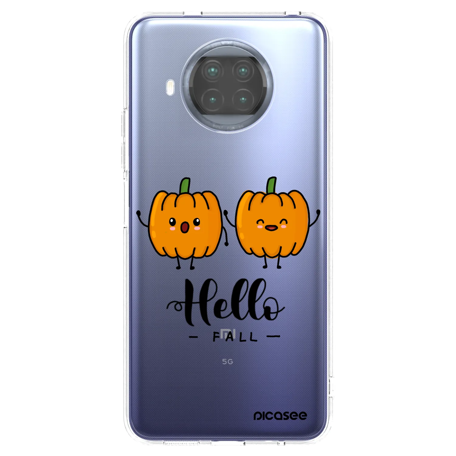 Picasee διαφανής θήκη σιλικόνης Xiaomi Mi 10T Lite - Hallo Fall
