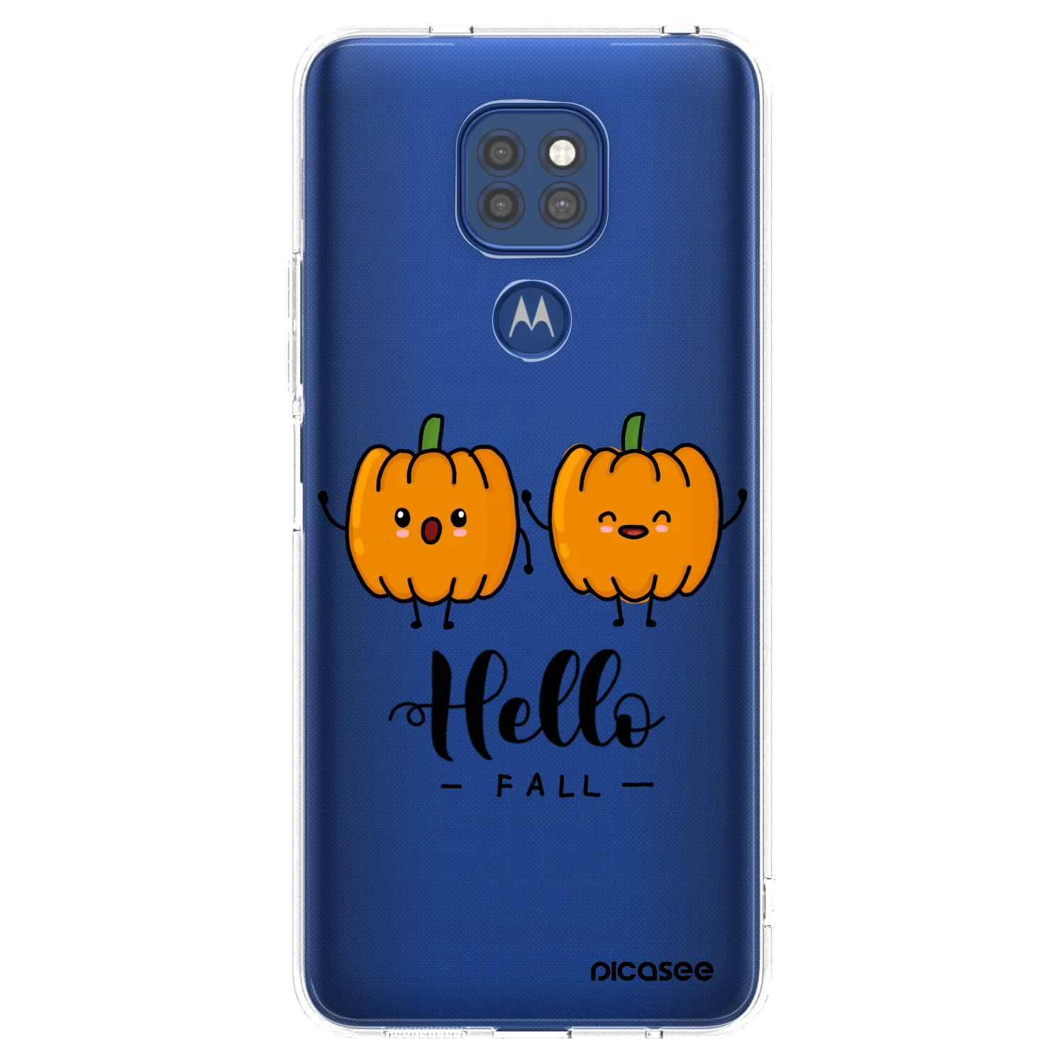 Picasee διαφανής θήκη σιλικόνης Motorola Moto G9 Play - Hallo Fall