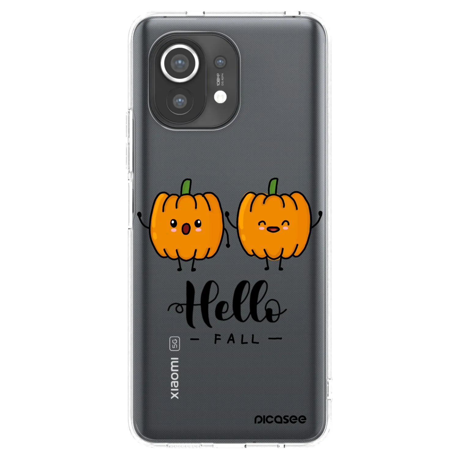 Picasee διαφανής θήκη σιλικόνης Xiaomi Mi 11 - Hallo Fall