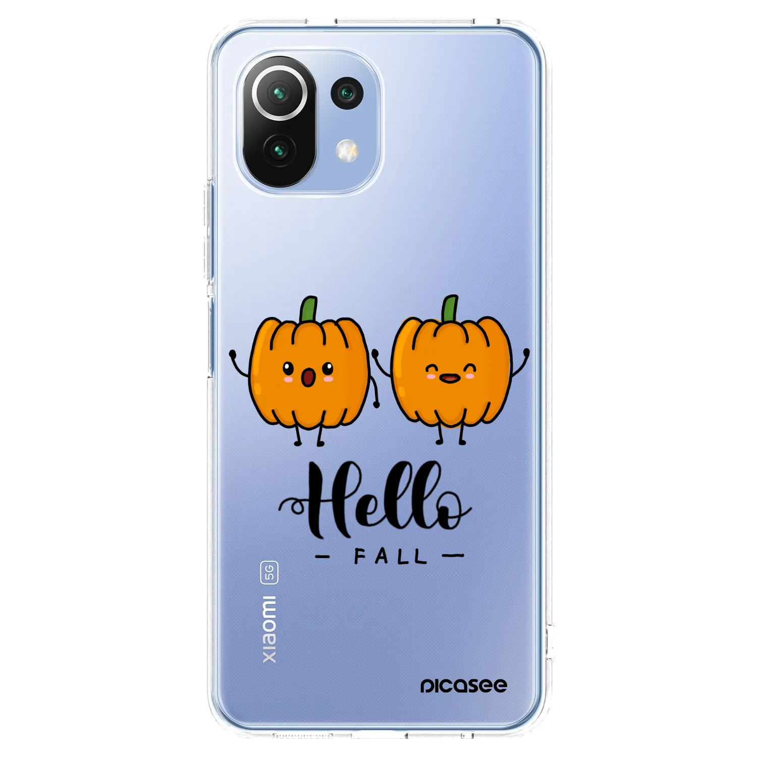 Picasee διαφανής θήκη σιλικόνης Xiaomi Mi 11 Lite - Hallo Fall