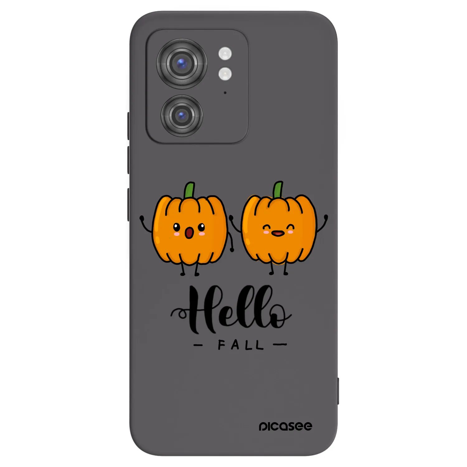 Picasee Μαύρη θήκη σιλικόνης για Motorola Edge 40 - Hallo Fall