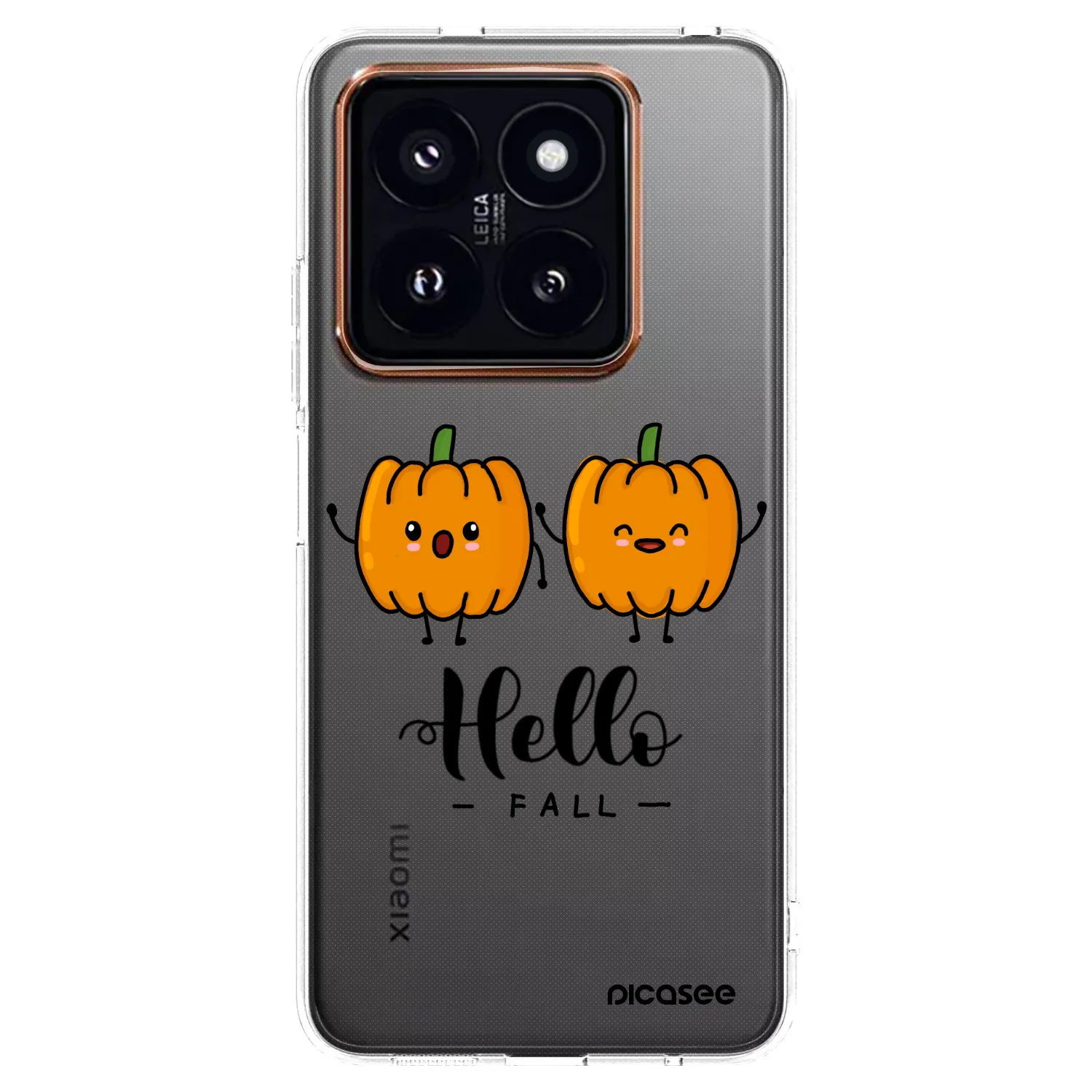 Picasee διαφανής θήκη σιλικόνης Xiaomi 14 Pro - Hallo Fall
