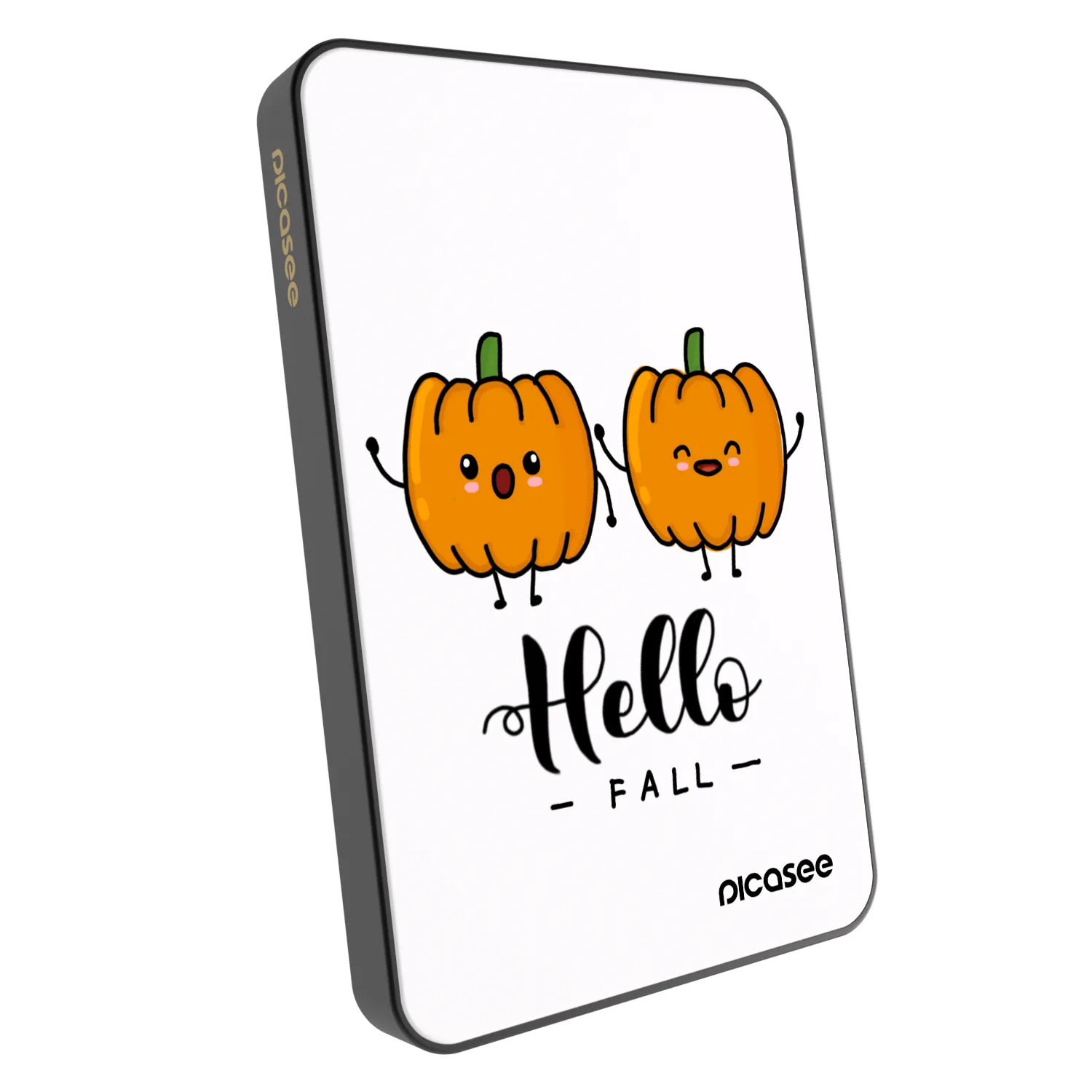 Picasee Powerbank με MagSafe 5 000 mAh Γκρί - Hallo Fall