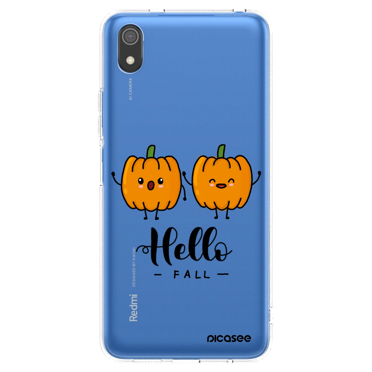 Picasee διαφανής θήκη σιλικόνης Xiaomi Redmi 7A - Hallo Fall