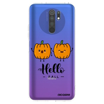 Picasee διαφανής θήκη σιλικόνης Xiaomi Redmi 9 - Hallo Fall