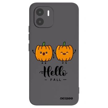 Picasee Μαύρη θήκη σιλικόνης για Xiaomi Redmi A2 - Hallo Fall