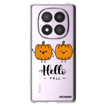 Picasee διαφανής θήκη σιλικόνης Xiaomi Redmi Note 14 Pro 5G - Hallo Fall