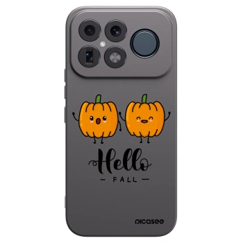 Picasee Μαύρη θήκη σιλικόνης για Xiaomi Poco F8 Ultra - Hallo Fall