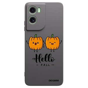 Picasee Μαύρη θήκη σιλικόνης για Motorola Moto G06 - Hallo Fall