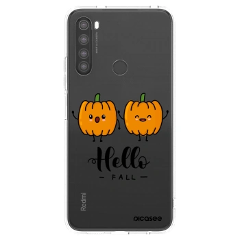 Picasee διαφανής θήκη σιλικόνης Xiaomi Redmi Note 8 - Hallo Fall