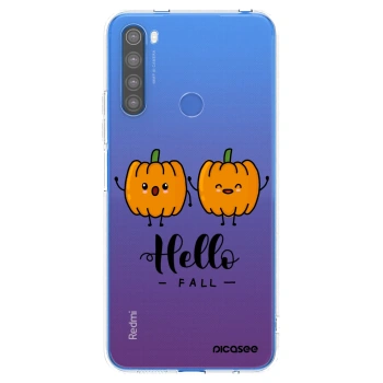 Picasee διαφανής θήκη σιλικόνης Xiaomi Redmi Note 8T - Hallo Fall
