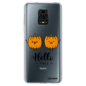 Picasee διαφανής θήκη σιλικόνης Xiaomi Redmi Note 9 Pro - Hallo Fall