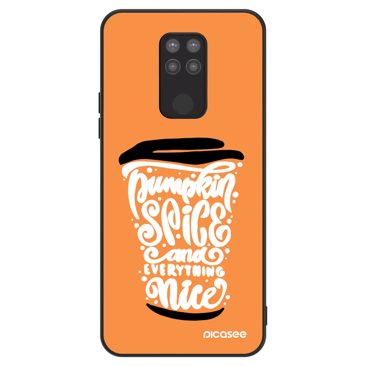 Picasee ULTIMATE CASE για Xiaomi Redmi Note 9 - Pumpkin coffee