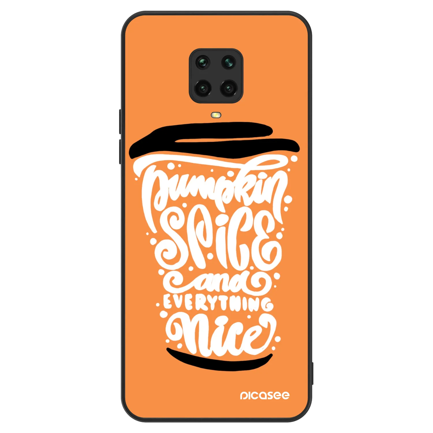 Picasee ULTIMATE CASE για Xiaomi Redmi Note 9 Pro - Pumpkin coffee