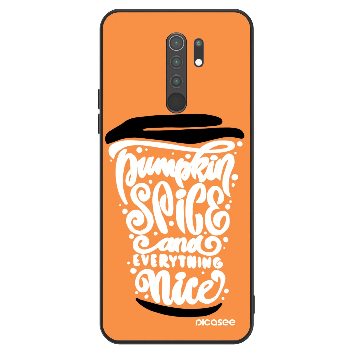 Picasee ULTIMATE CASE για Xiaomi Redmi 9 - Pumpkin coffee