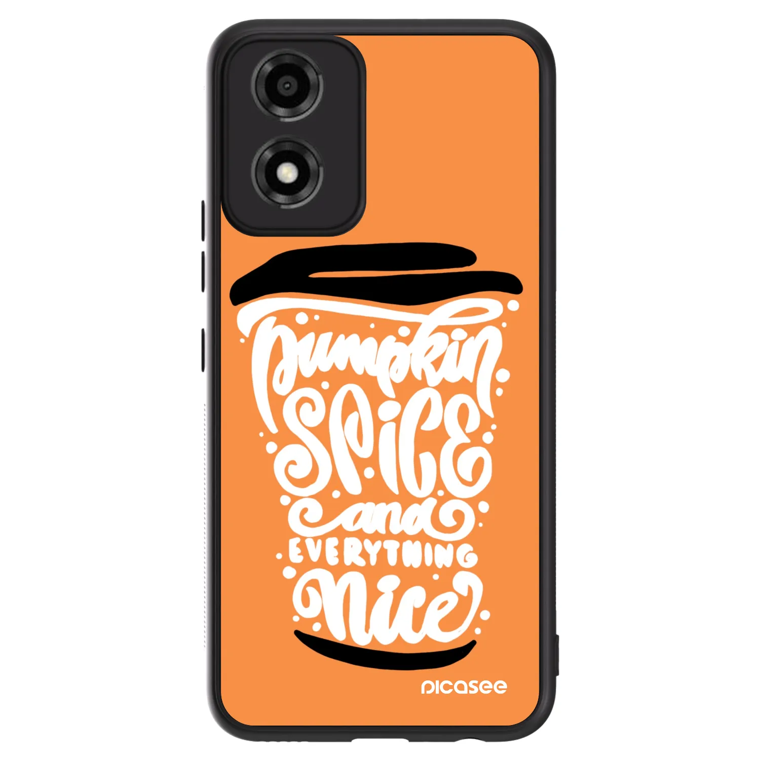 Picasee ULTIMATE CASE για Motorola Moto E14 - Pumpkin coffee