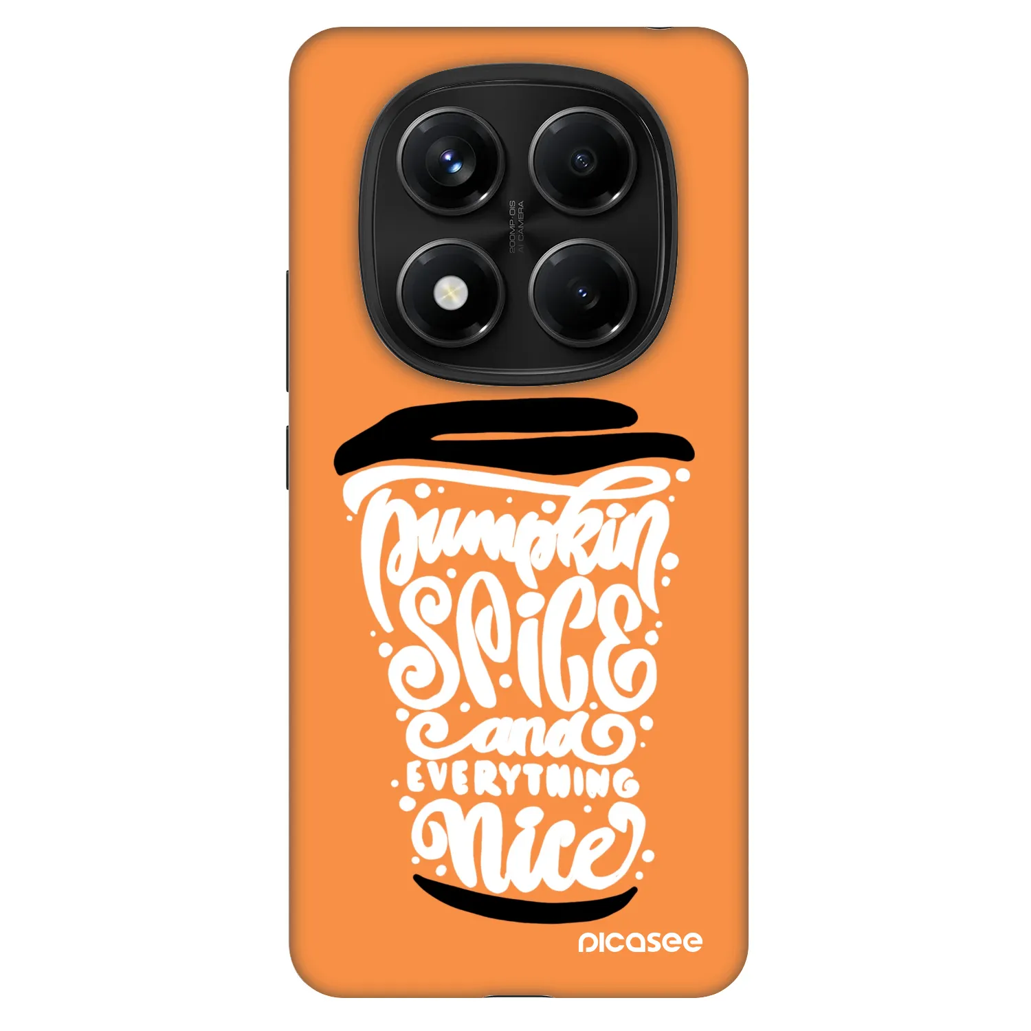 Picasee Fashion Case για Xiaomi Redmi Note 14 Pro 5G - Pumpkin coffee