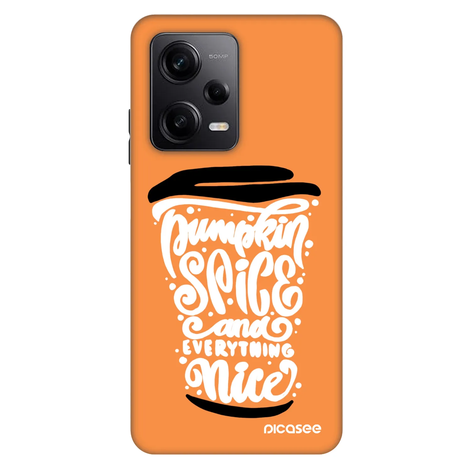 Picasee Fashion Case για Xiaomi Redmi Note 12 Pro+ 5G - Pumpkin coffee