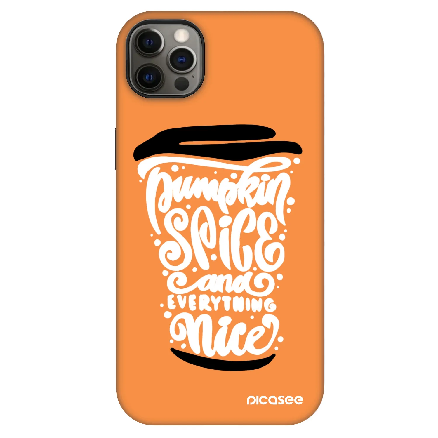 Picasee Fashion Case MagSafe για Apple iPhone 12 Pro Max - Pumpkin coffee