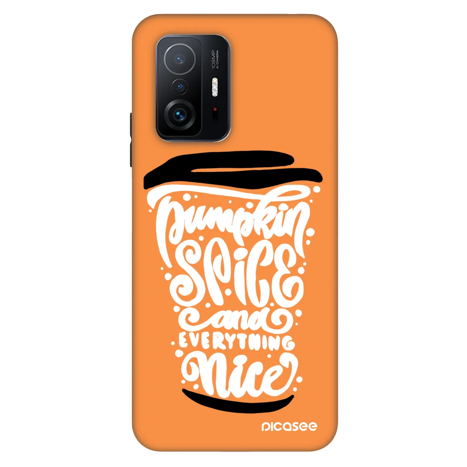 Picasee Fashion Case για Xiaomi 11T - Pumpkin coffee