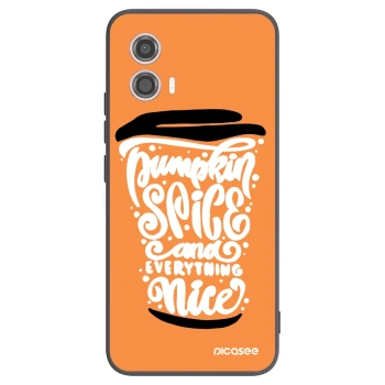Θήκη για Motorola Moto G53 5G - Pumpkin coffee